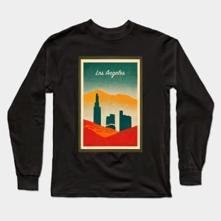 Los Angeles Retro Travel Long Sleeve T-Shirt